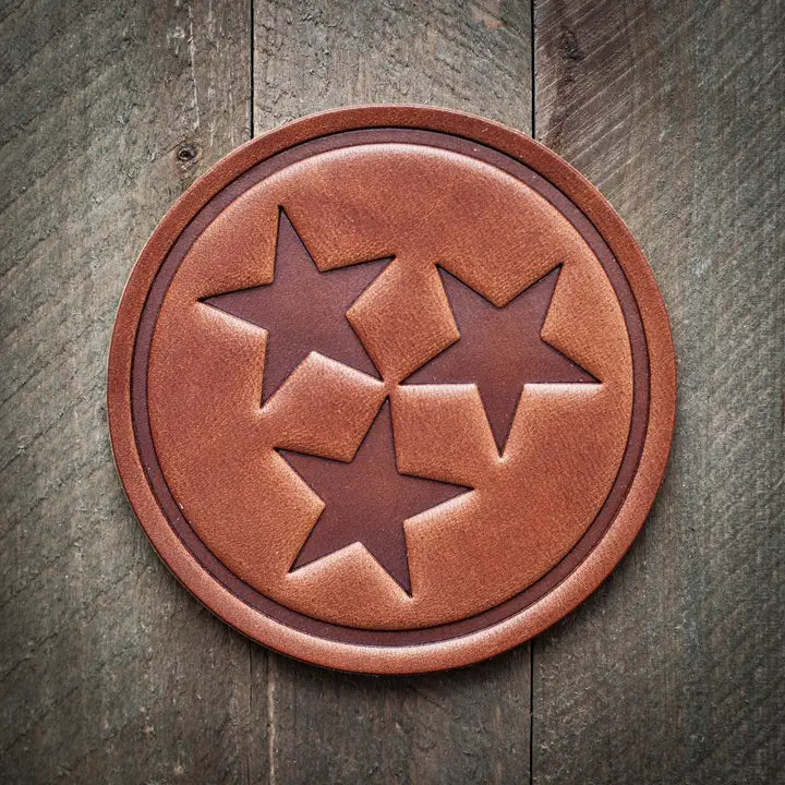 TN Leather Coasters